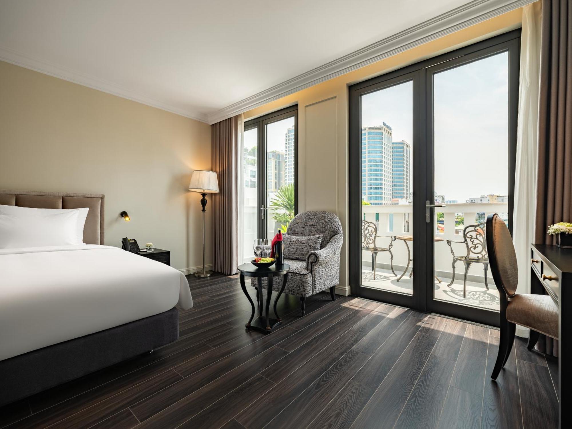 T Boutique Hotel Hanoi Bagian luar foto